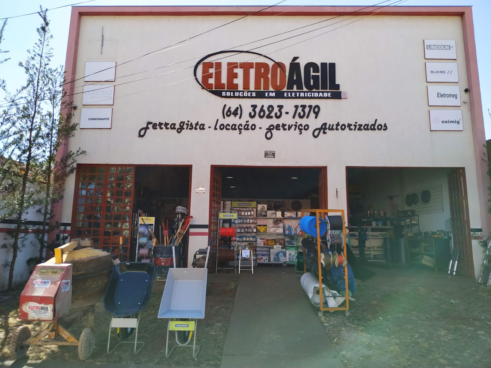 Logotipo da Eletroagil em Rio Verde - GO