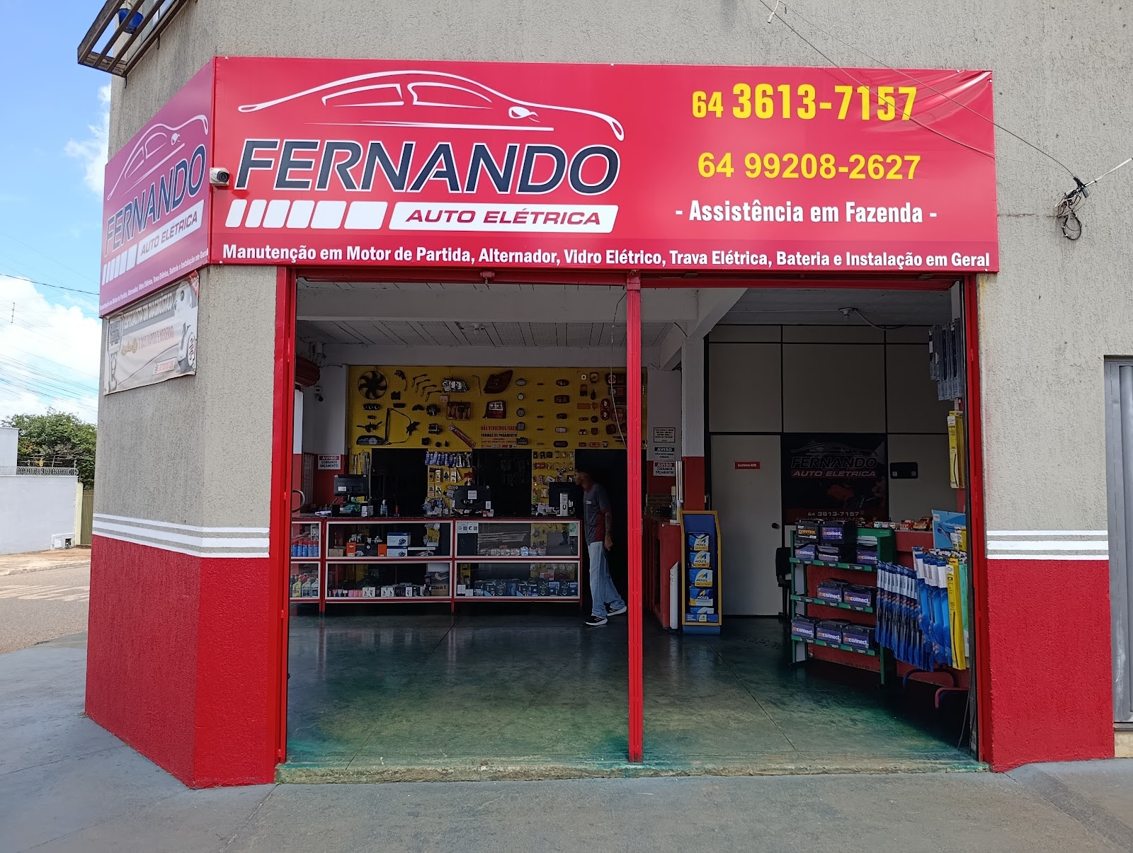 Logotipo da Fernando Auto Elétrica em Rio Verde - GO