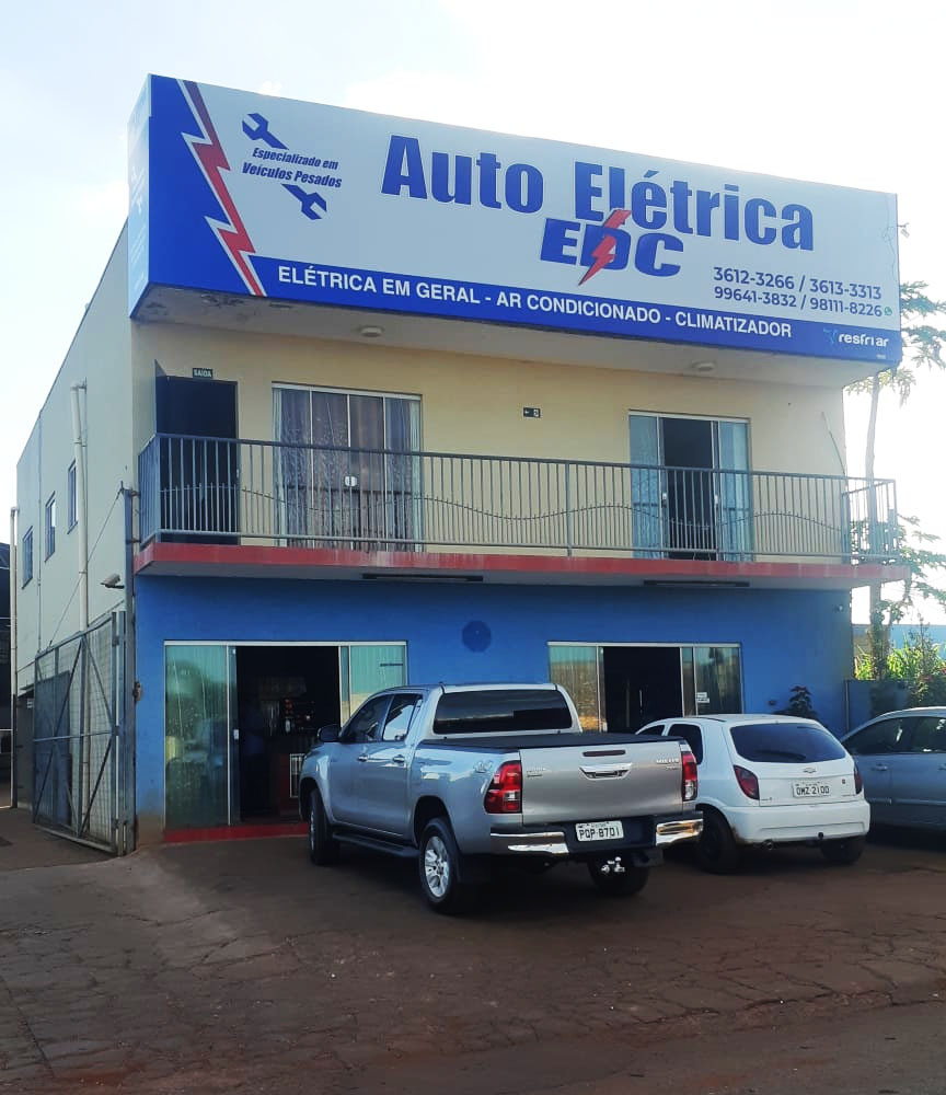Logotipo da Auto Elétrica EDC em Rio Verde - GO