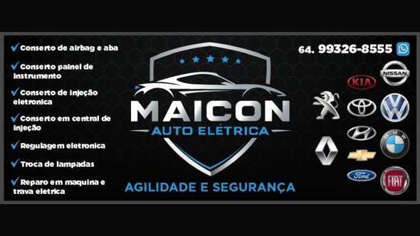 Logotipo da Maicon Auto Elétrica em Rio Verde - GO