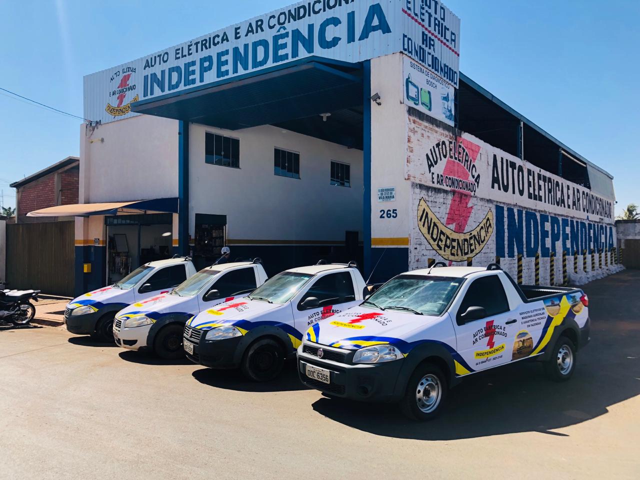 Logotipo da Auto elétrica e ar condicionado independência em Rio Verde - GO
