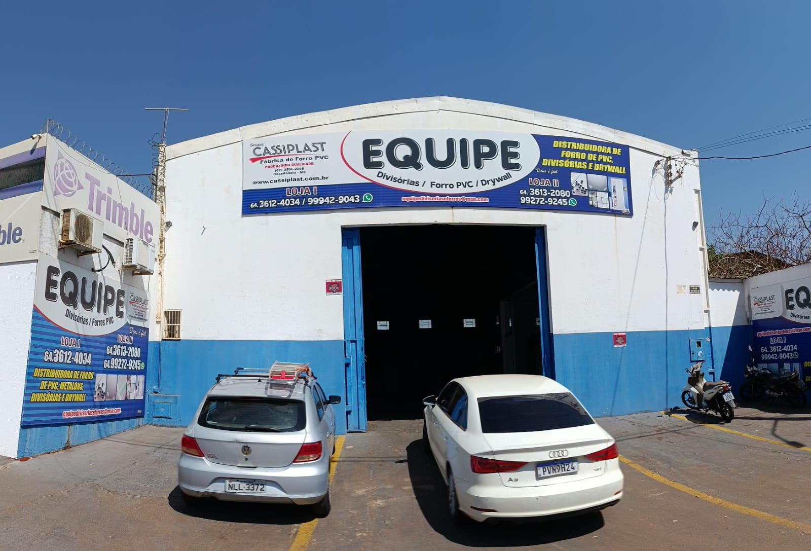 Logotipo da EQUIPE DIVISORIAS , FORROS PVC E DRYWALL - RIOPLAST em Rio Verde - GO