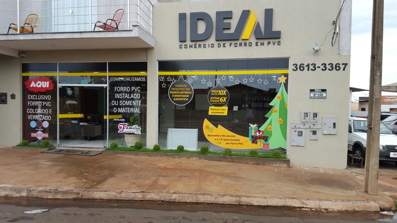 Logotipo da Ideal Comércio de Forro PVC em Rio Verde - GO