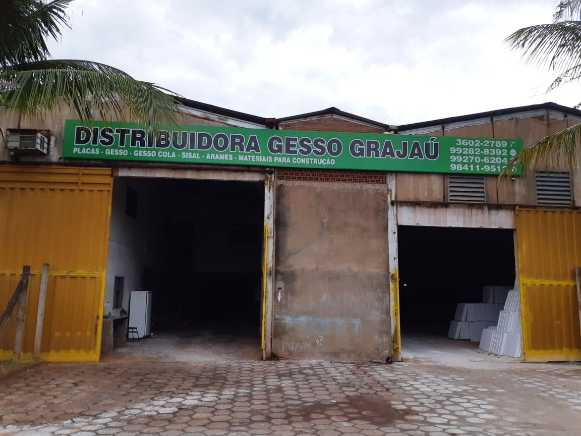 Logotipo da Distribuidora de Gesso Grajaú em Rio Verde - GO