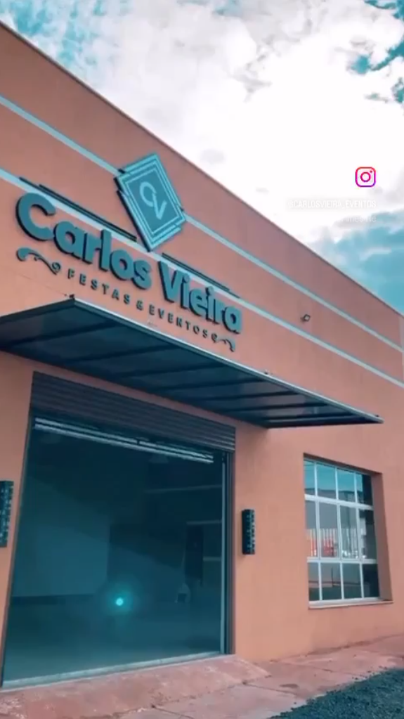 Logotipo da Carlos Vieira Espaço e Eventos | Aluguel de Salão de Festas em Rio Verde - GO