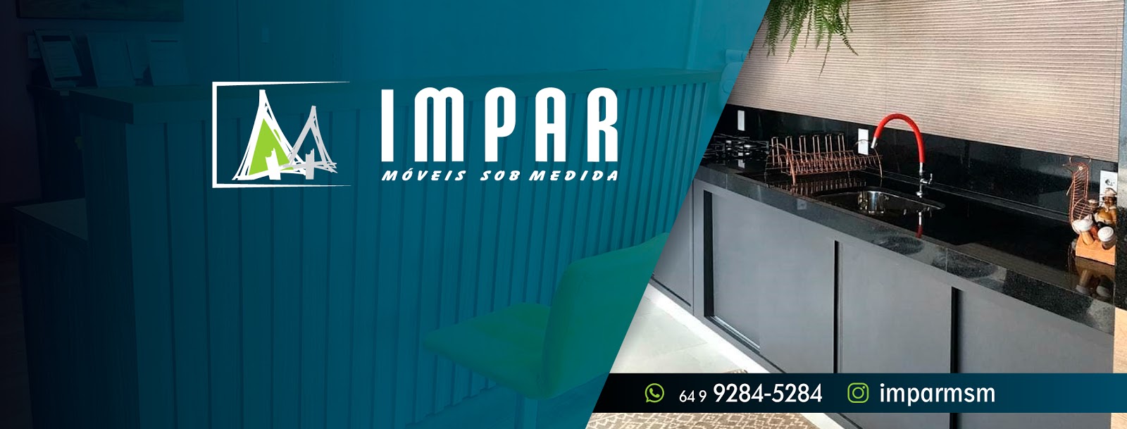 Logotipo da Ímpar móveis sob medida em Rio Verde - GO