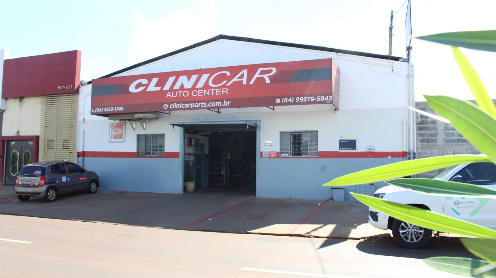 Logotipo da Clinicar Auto Center em Rio Verde - GO
