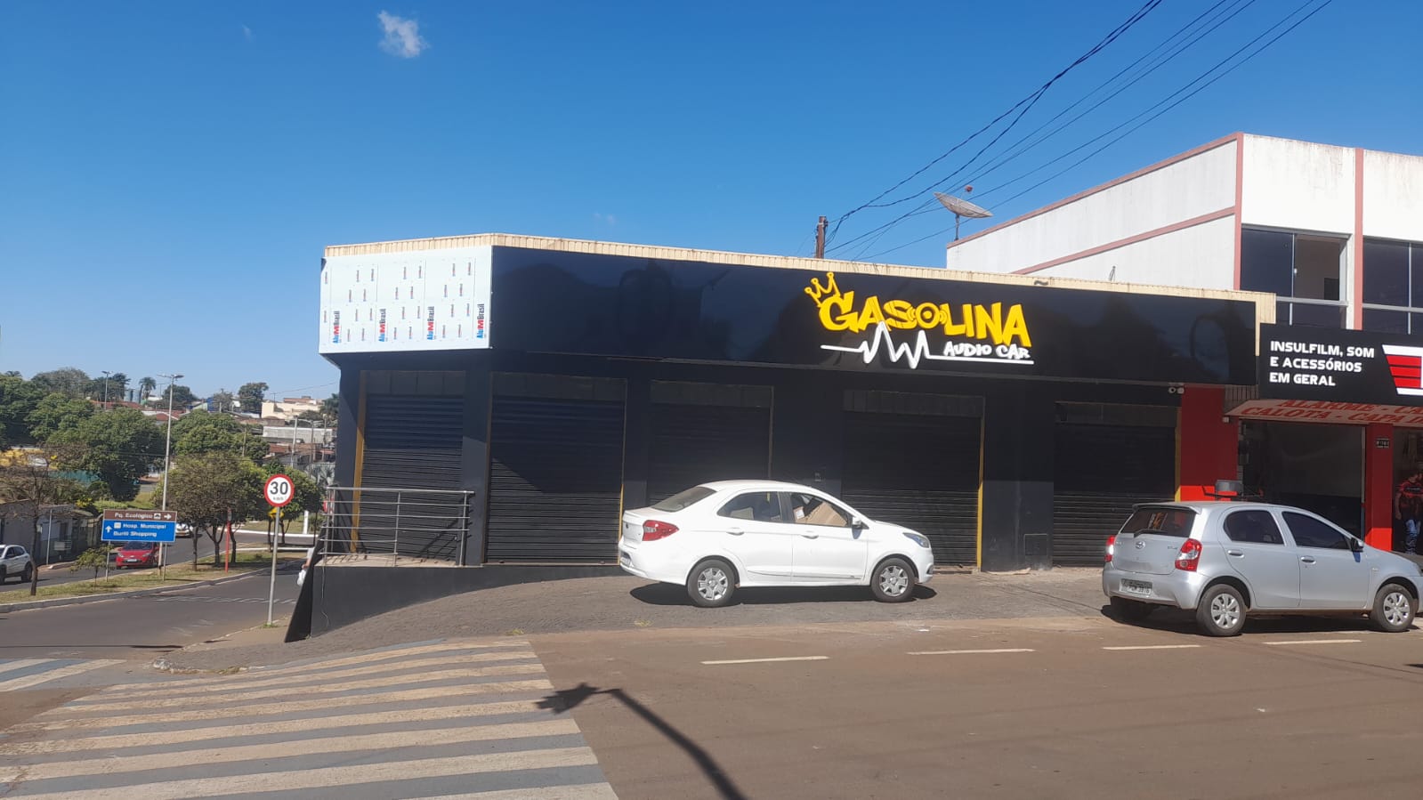 Logotipo da Gasolina Audio Car - Som automotivo e acessorios em Rio Verde em Rio Verde - GO