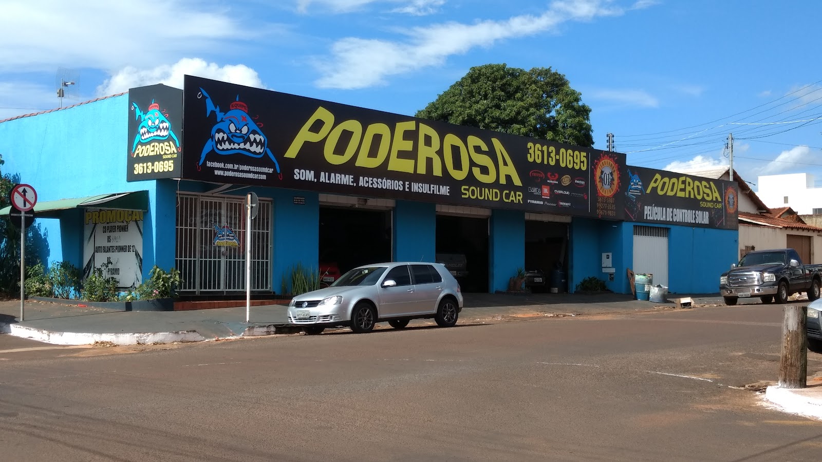 Logotipo da Poderosa Sound Car em Rio Verde - GO