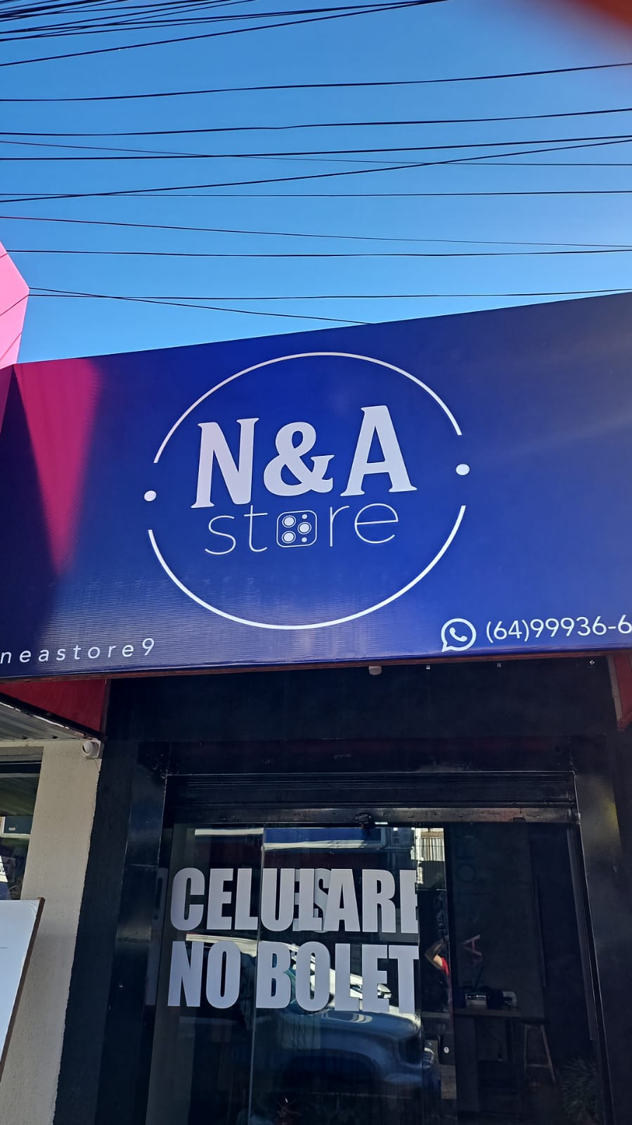 Logotipo da NeA Store - Celulares no boleto, acessórios e assistência técnica em Rio Verde - GO