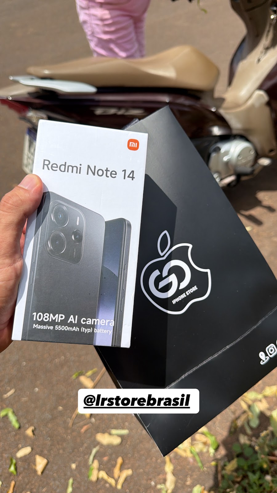 Logotipo da LR Store Brasil - Celulares Xiaomi em Rio Verde - GO