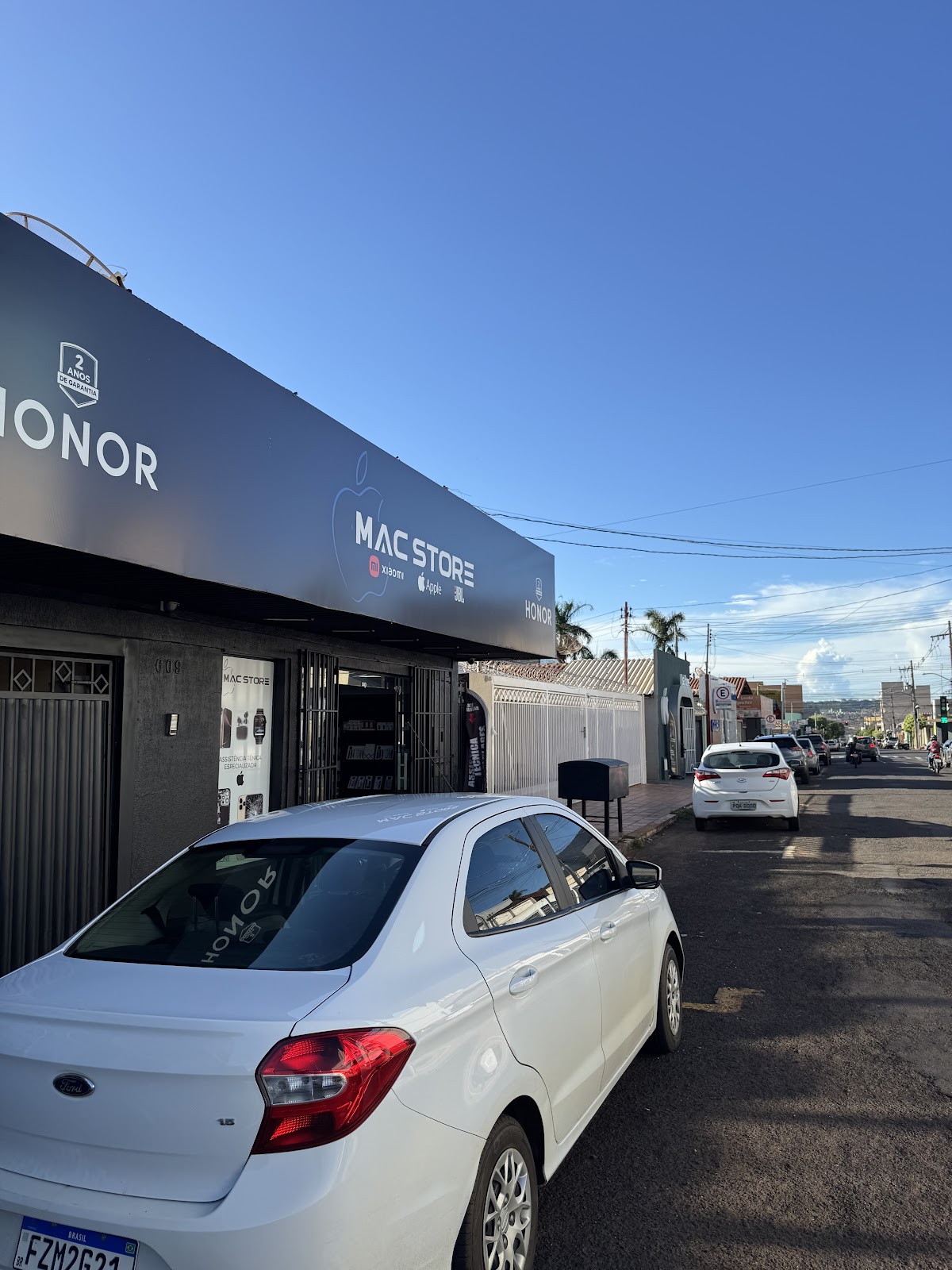 Logotipo da Mac store em Rio Verde - GO