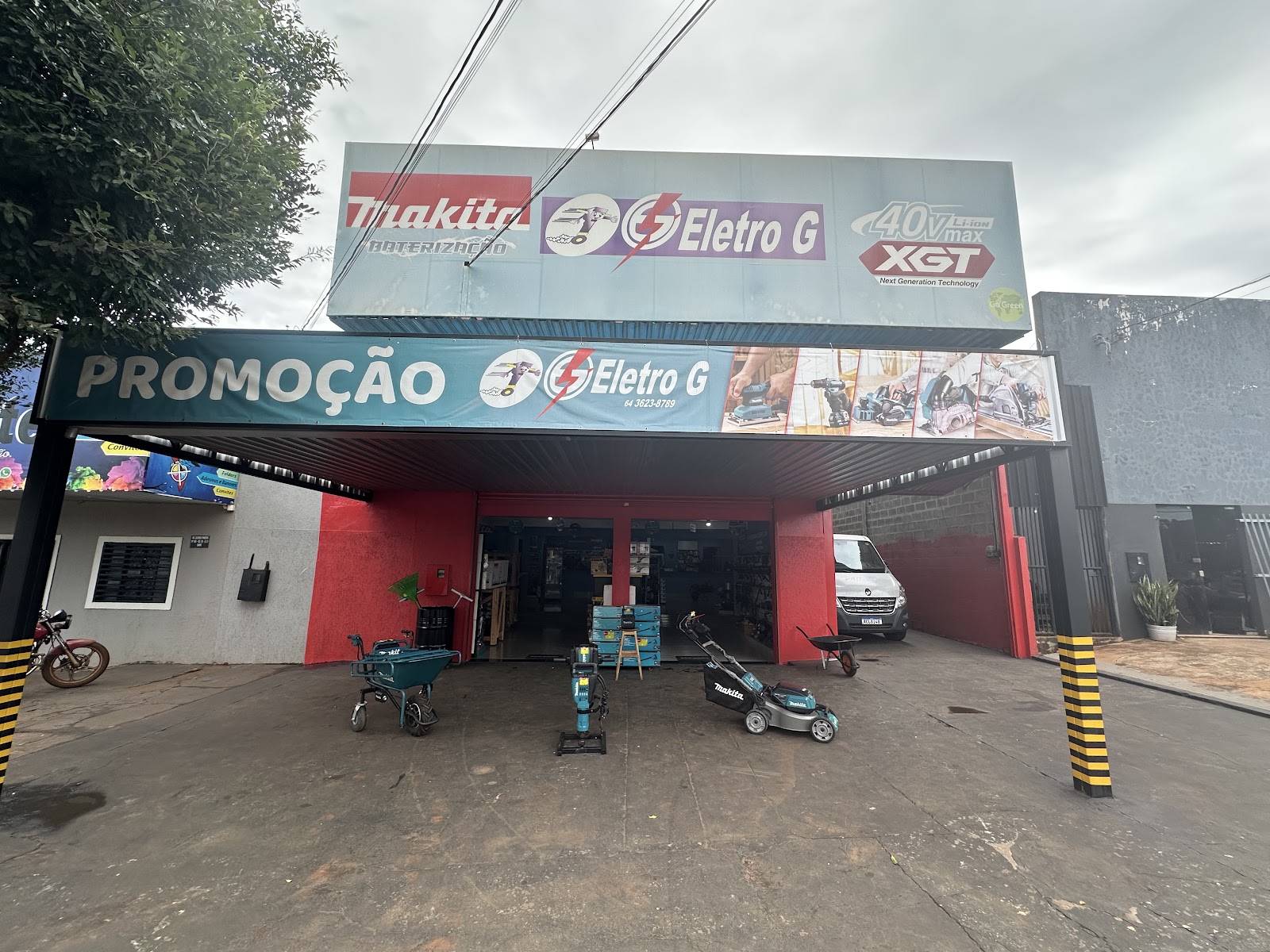 Logotipo da Eletro G em Rio Verde - GO
