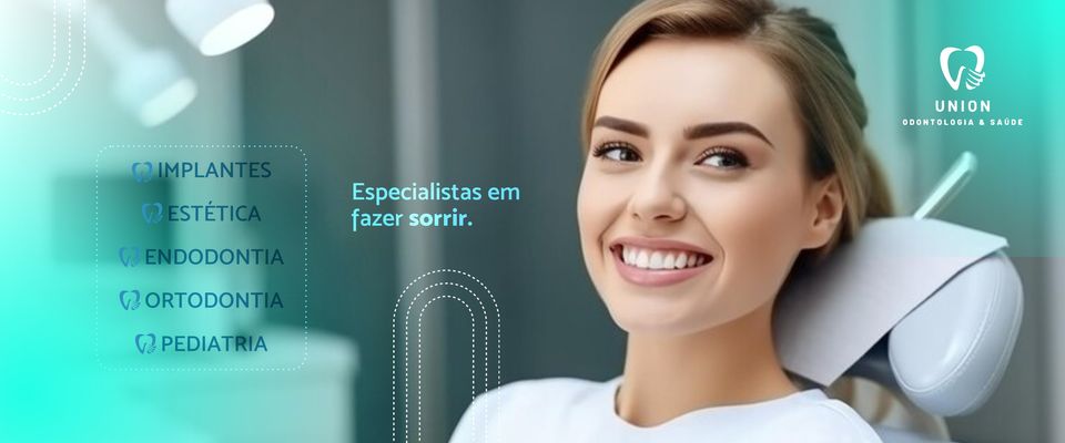 Logotipo da Union Clínica Odontológica em Rio Verde - GO