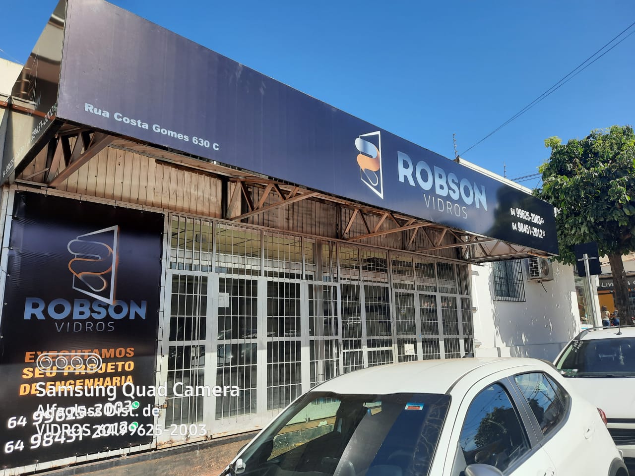 Logotipo da ROBSON VIDROS em Rio Verde - GO