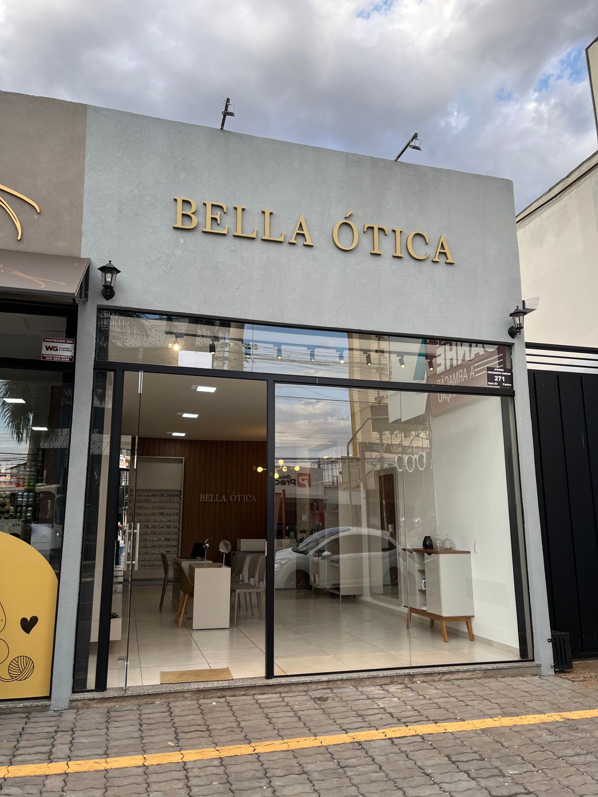 Logotipo da Bella Ótica em Rio Verde - GO
