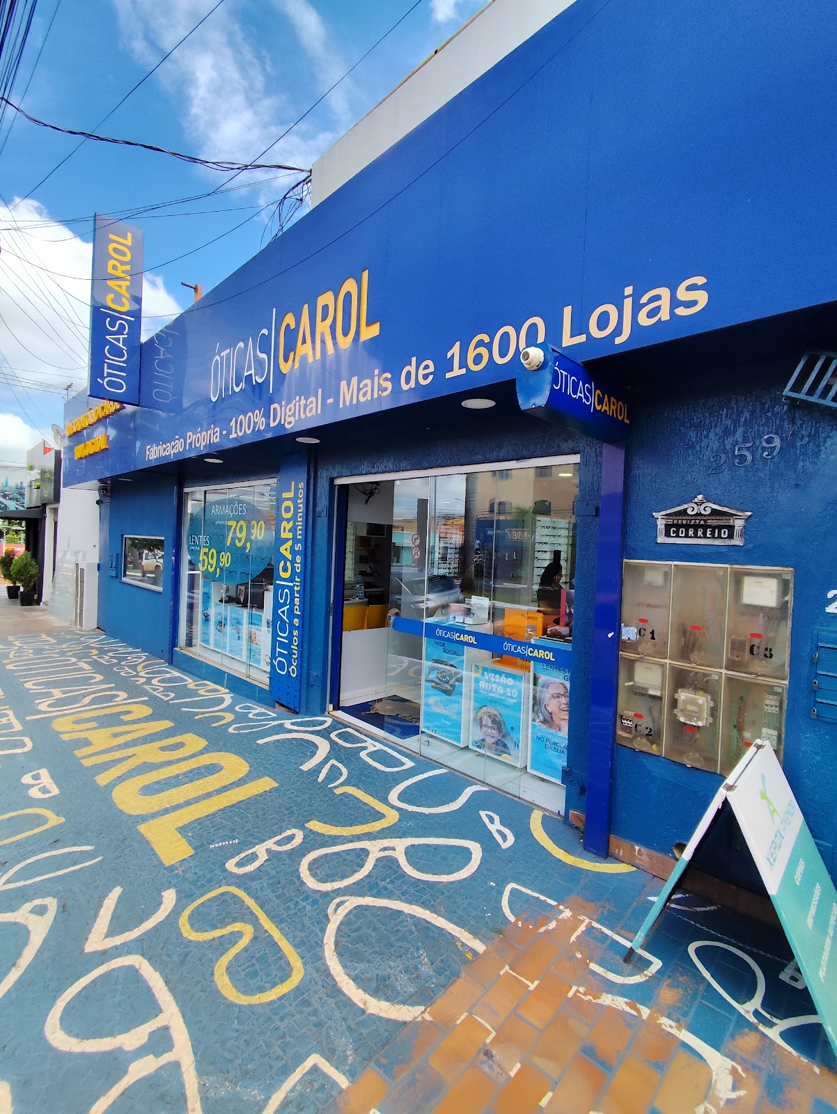 Logotipo da Óticas Carol em Rio Verde - GO