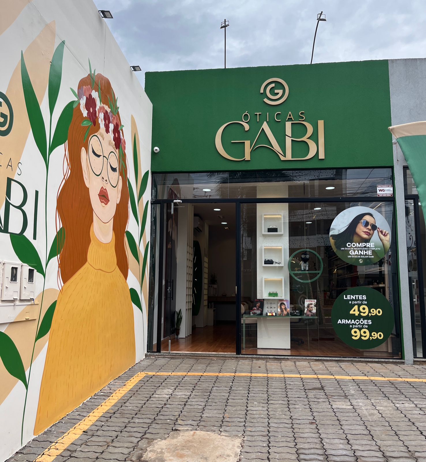Logotipo da Óticas Gabi em Rio Verde - GO
