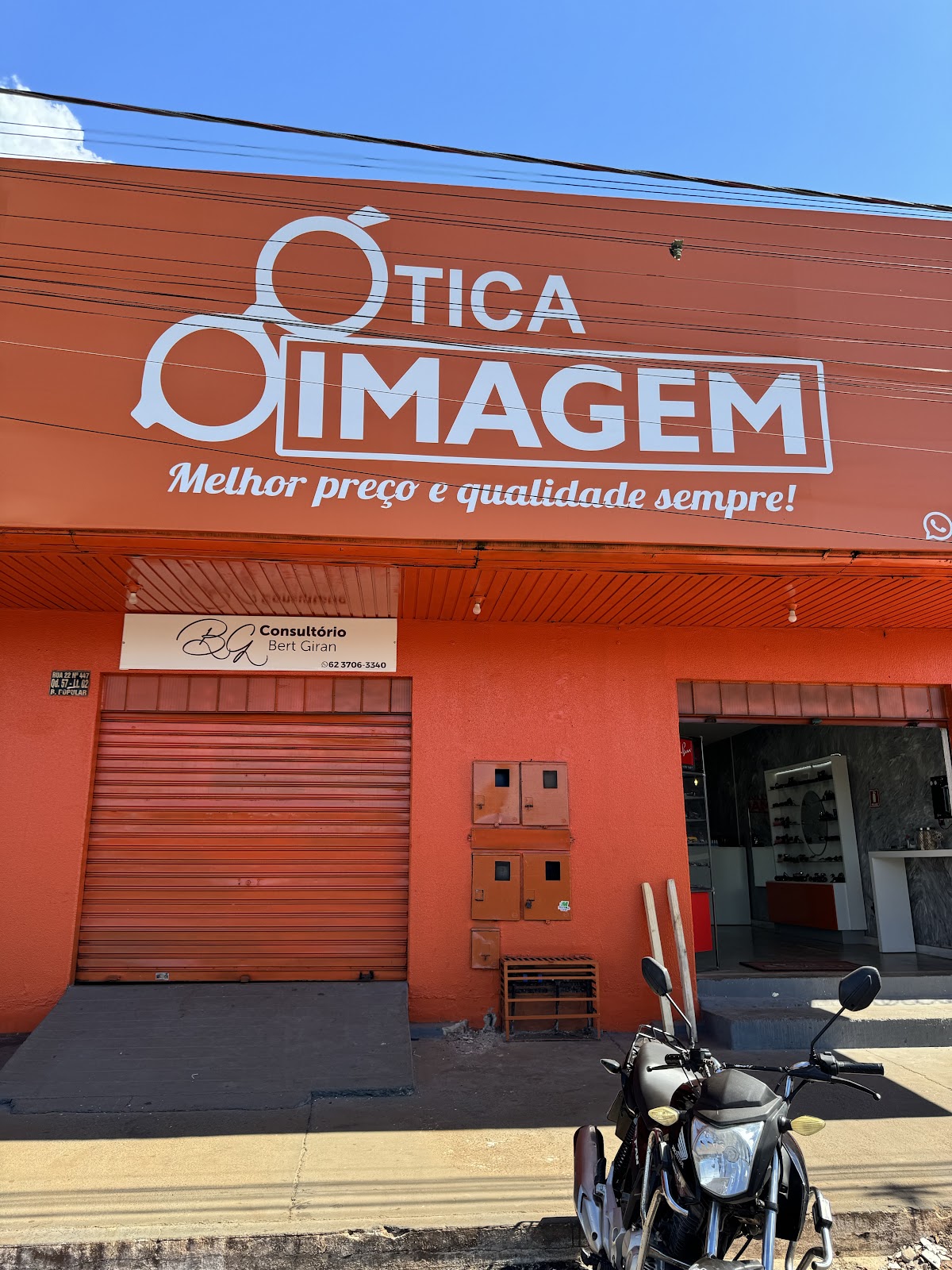 Logotipo da Óticas Central em Rio Verde - GO
