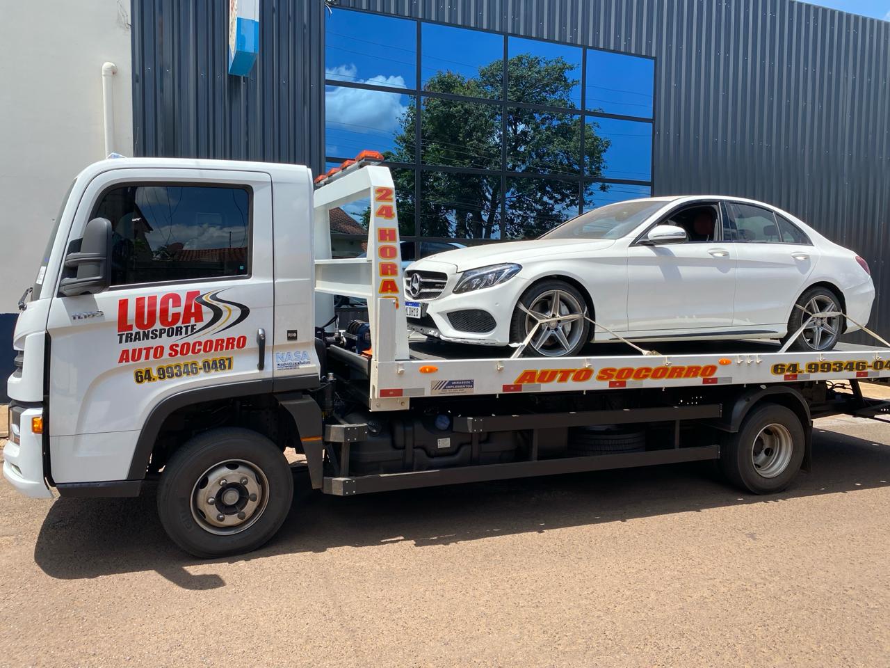 Logotipo da Auto Socorro Lucas Transportes em Rio Verde - GO