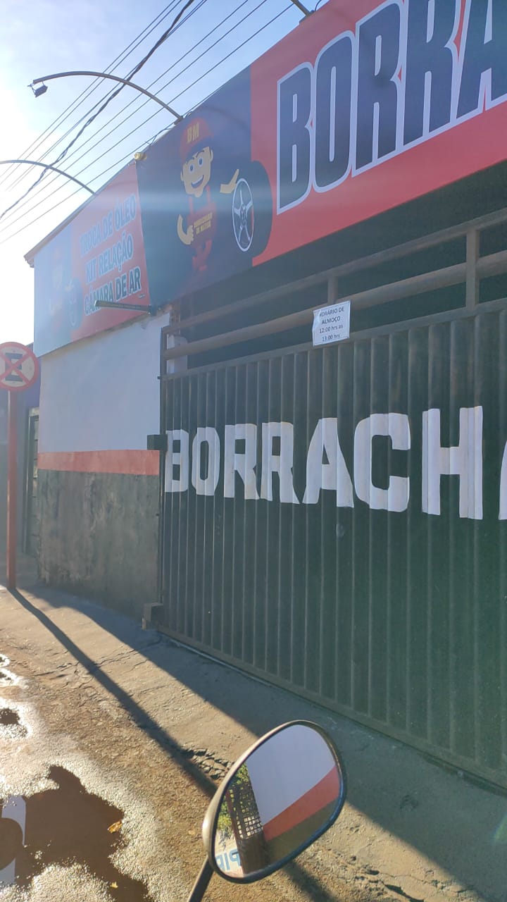 Logotipo da Borracharia Do Matheus em Rio Verde - GO