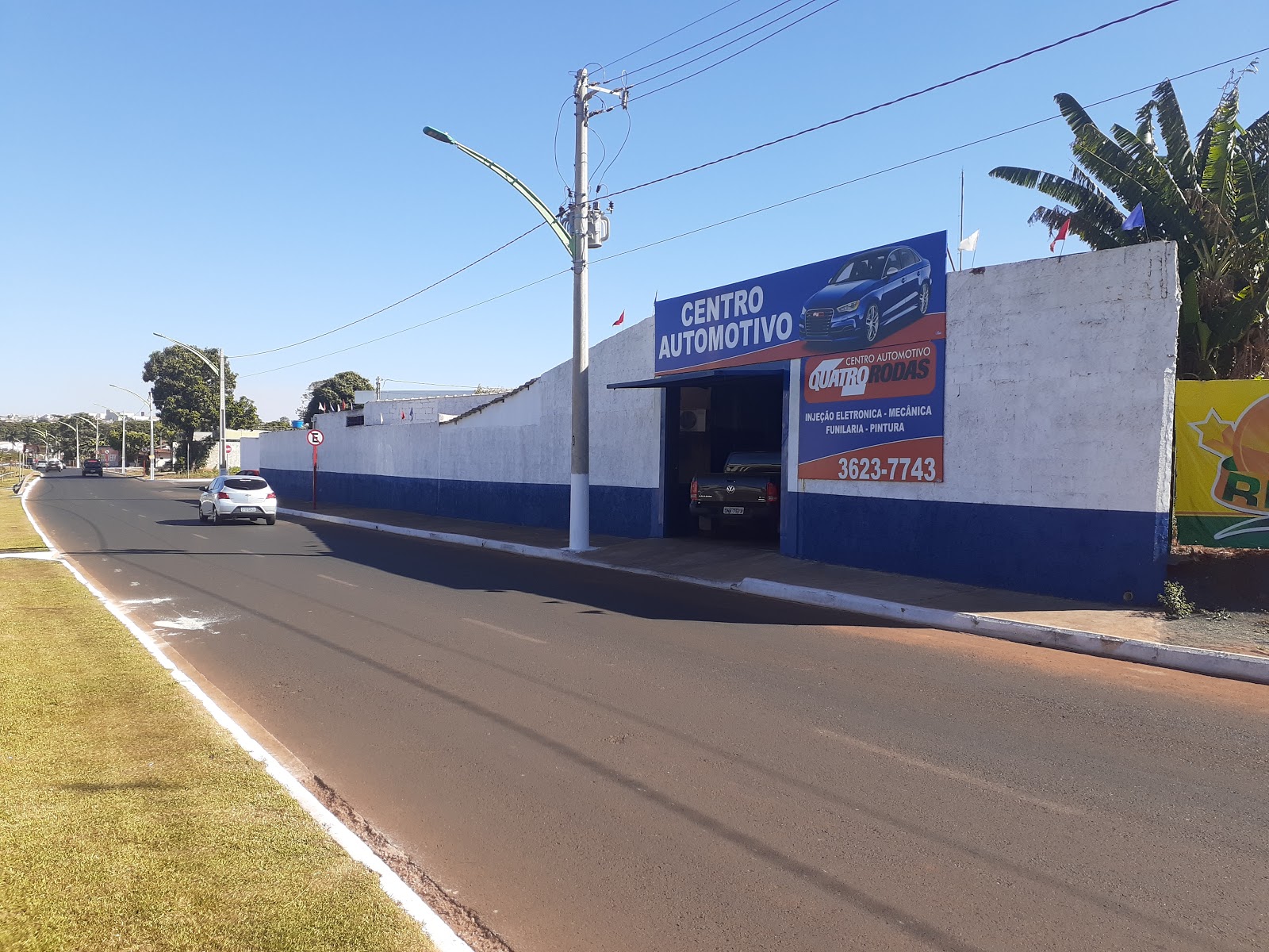 Logotipo da Centro Automotivo 4 Rodas em Rio Verde - GO