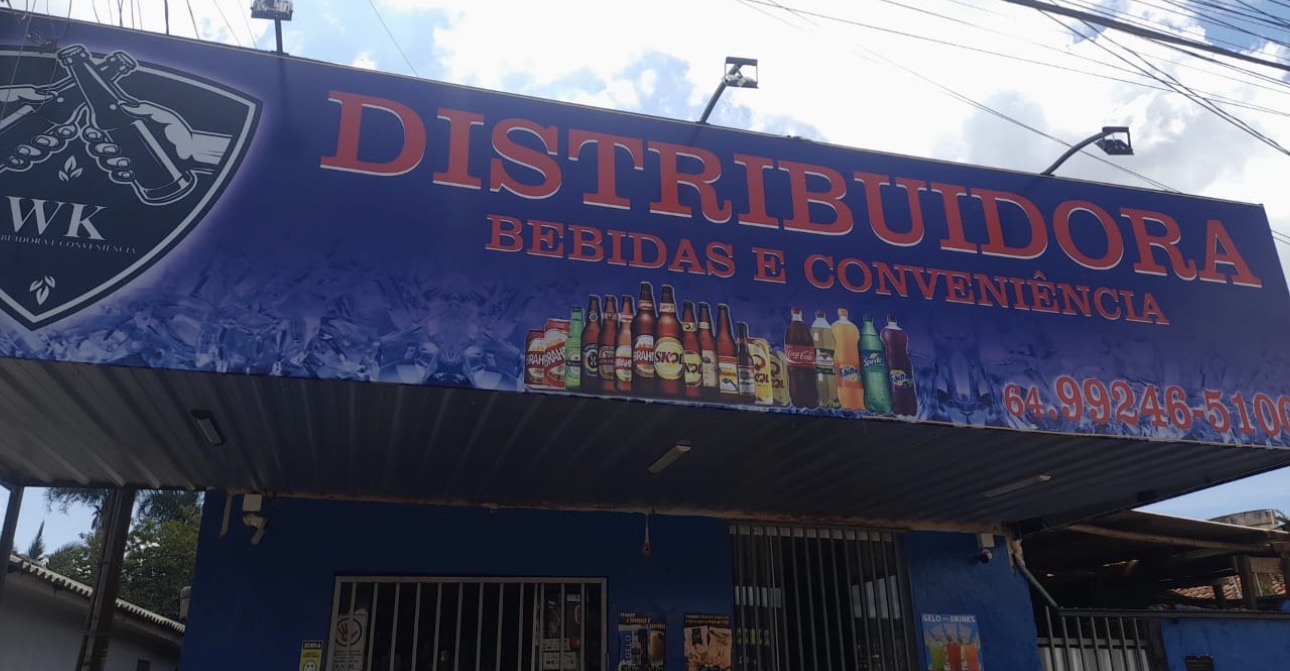 Logotipo da Wk distribuidora bebidas e conveniência em Rio Verde - GO