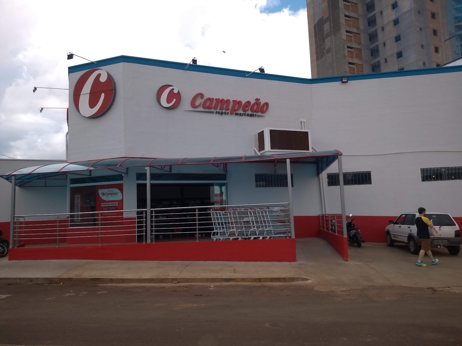 Logotipo da Campeão Supermercados Buritis em Rio Verde - GO