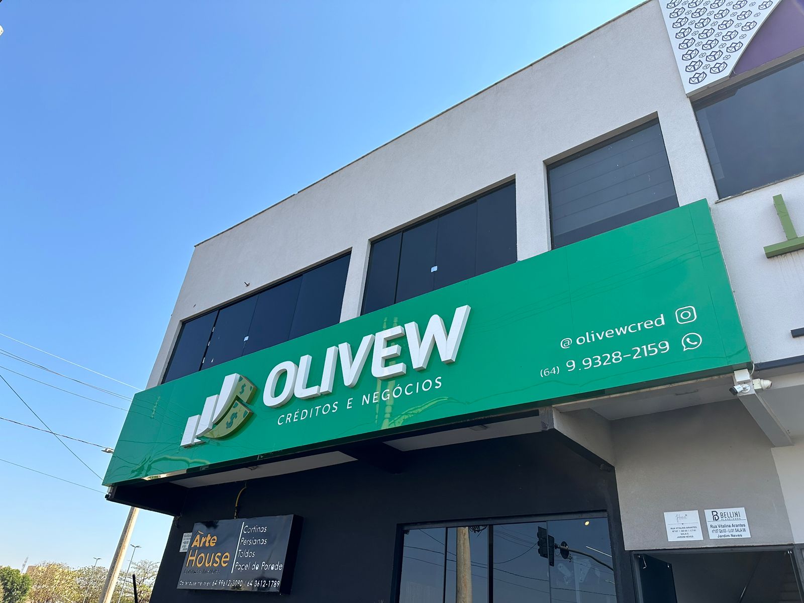 Logotipo da Olivew Créditos e Negócios em Rio Verde - GO