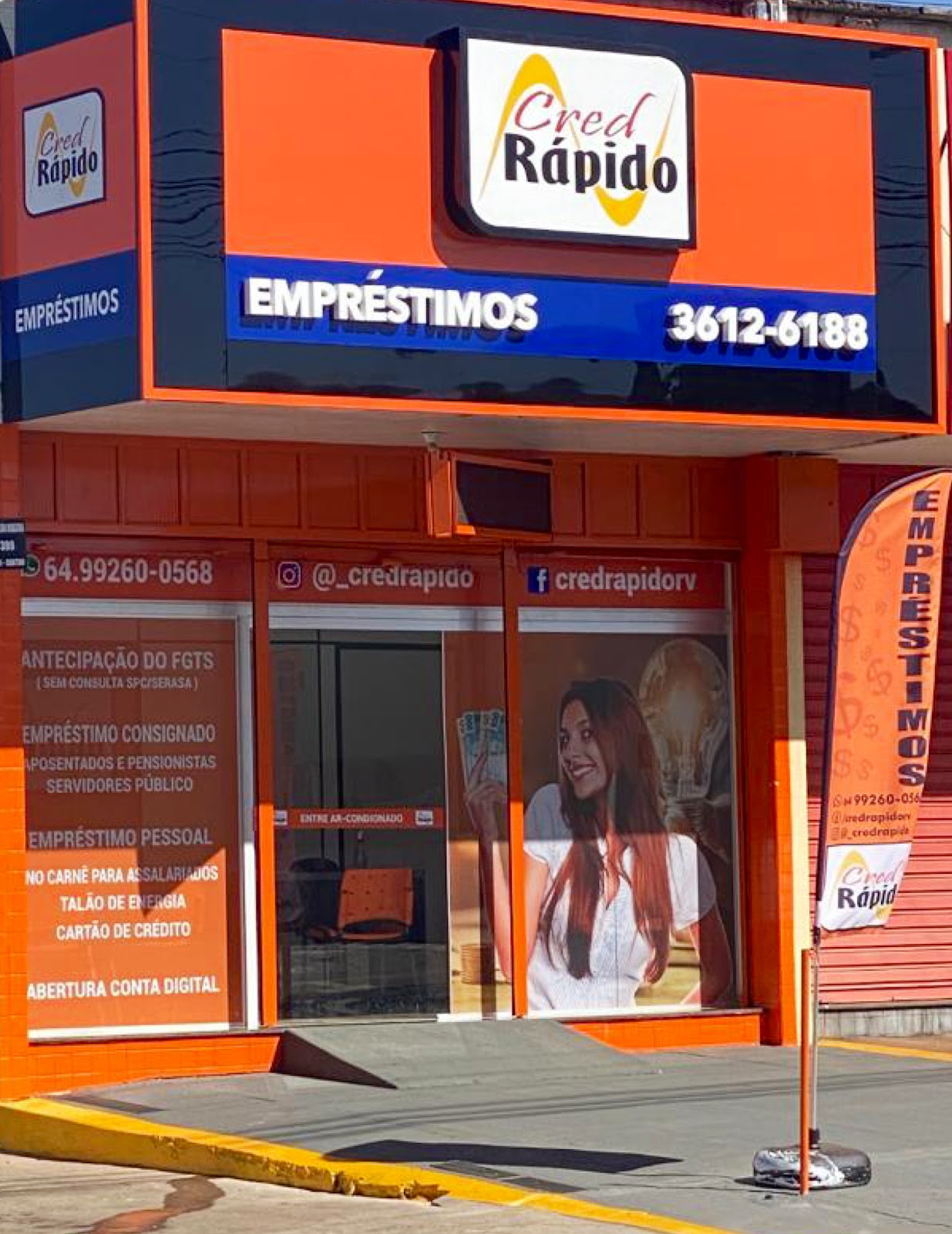Logotipo da Cred Rápido Soluções Financeiras em Rio Verde - GO