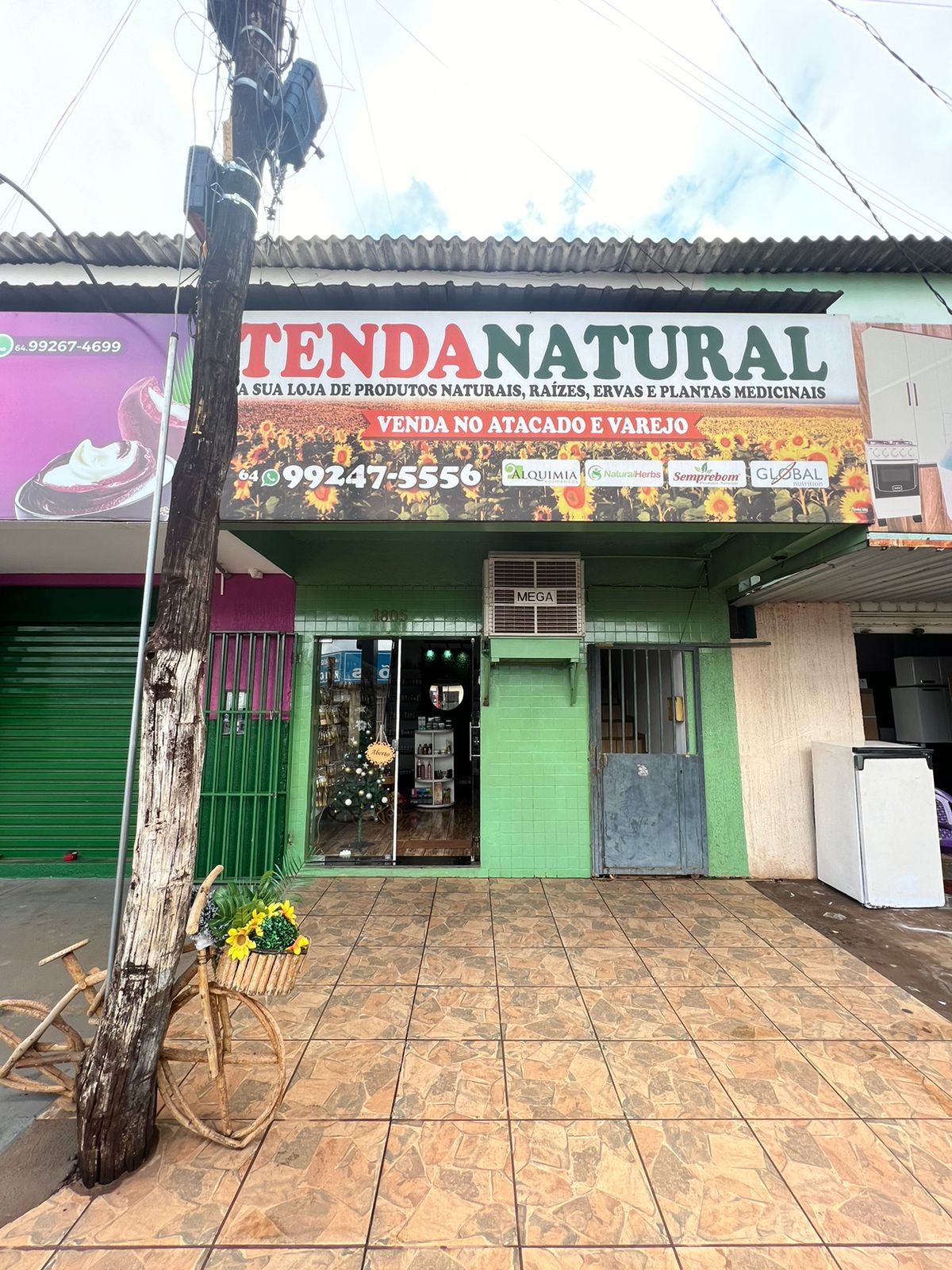 Logotipo da TENDA NATURAL | PRODUTOS NATURAIS em Rio Verde - GO