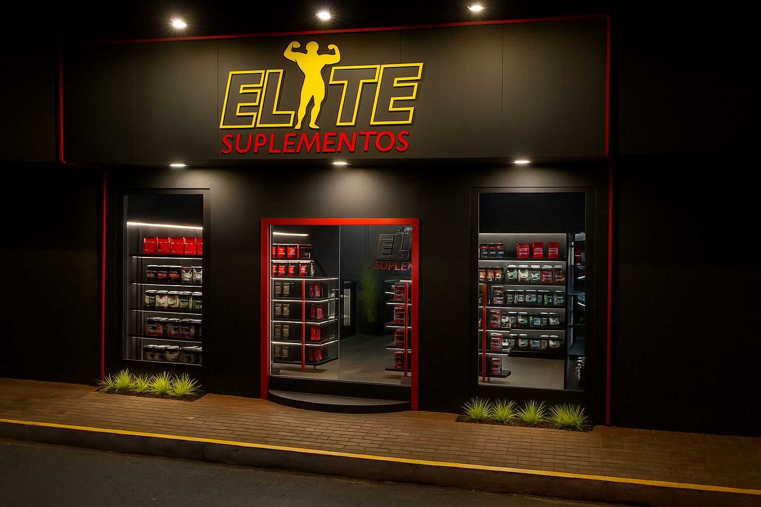 Logotipo da Elite Suplementos em Rio Verde - GO