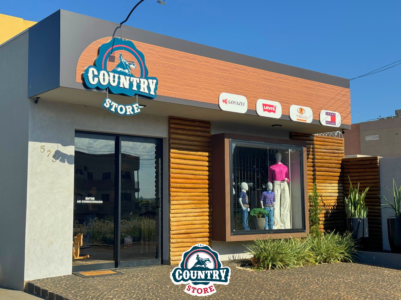 Logotipo da Country Store em Rio Verde - GO