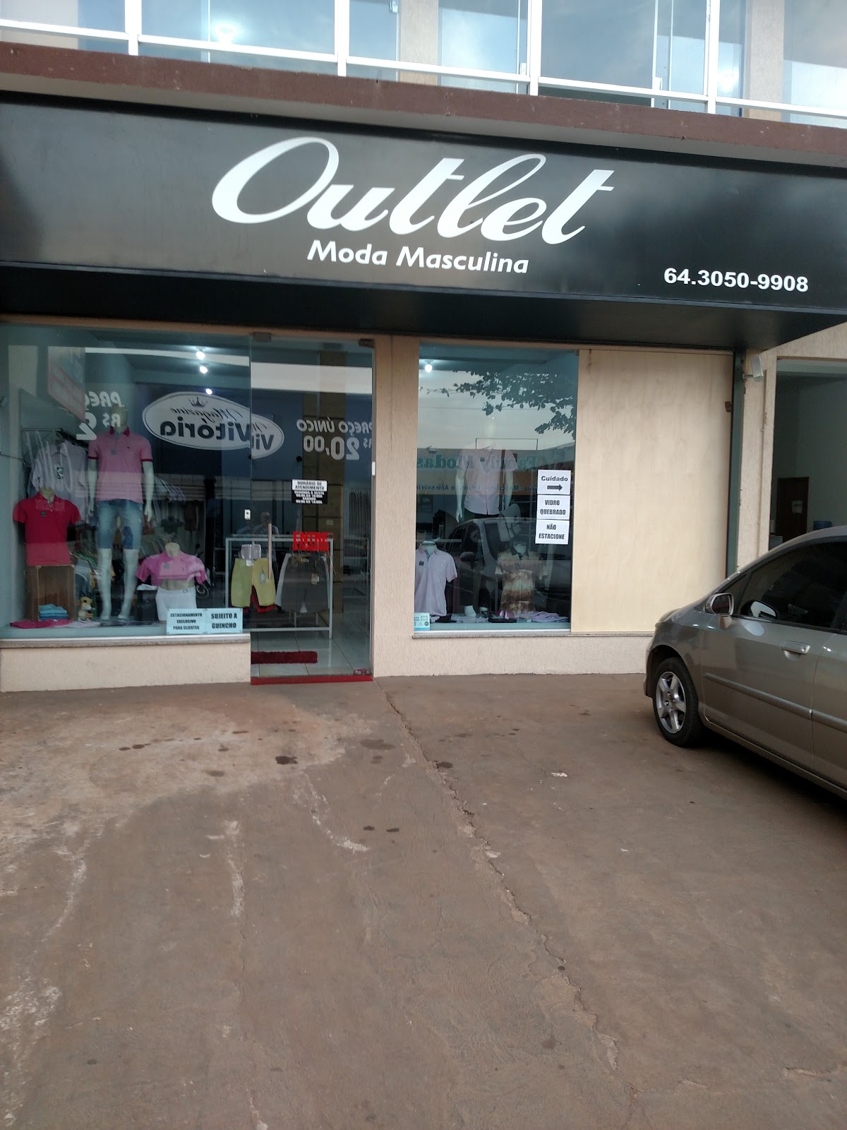 Logotipo da Outlet Moda Masculina em Rio Verde - GO