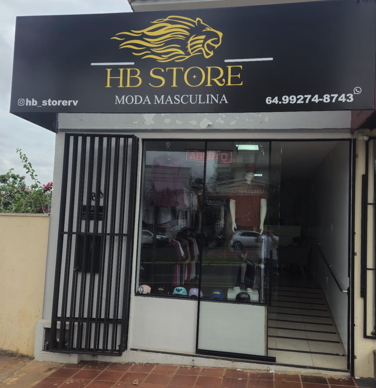 Logotipo da Hb Store Moda Masculina em Rio Verde - GO