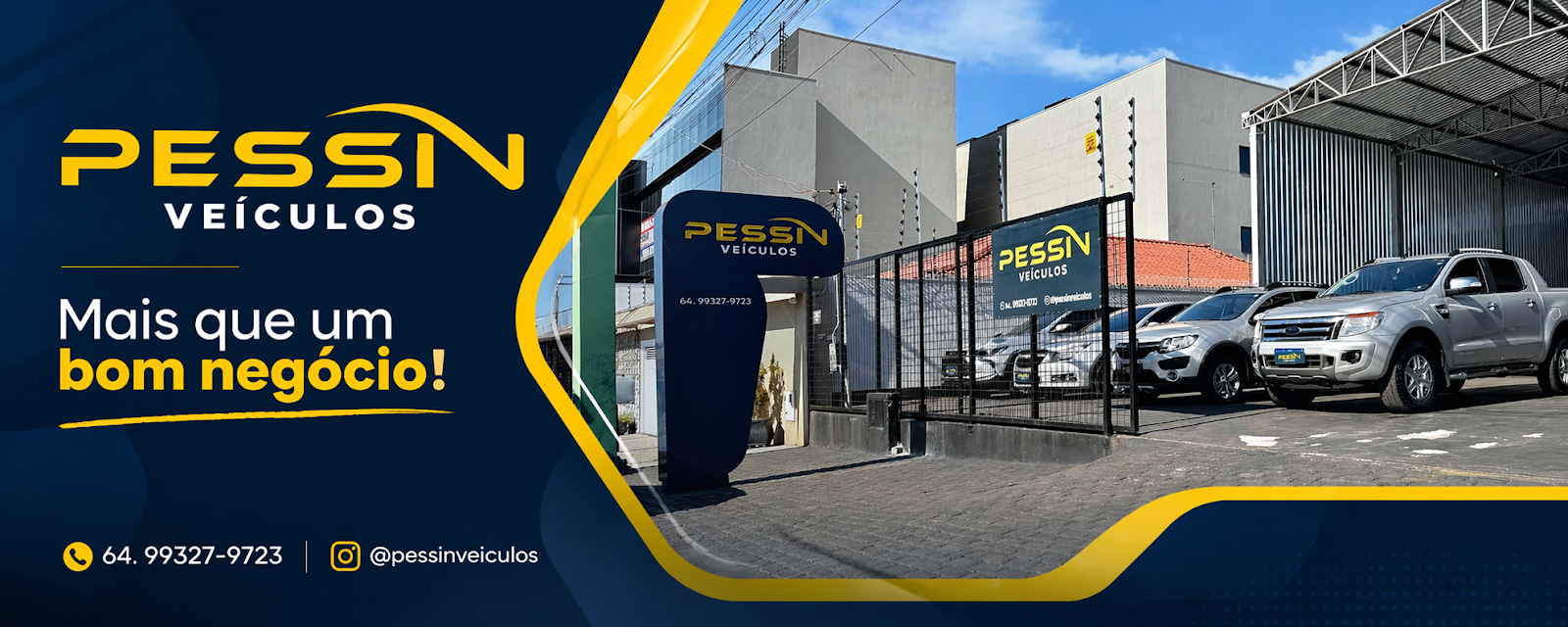 Logotipo da Pessin Veículos em Rio Verde - GO