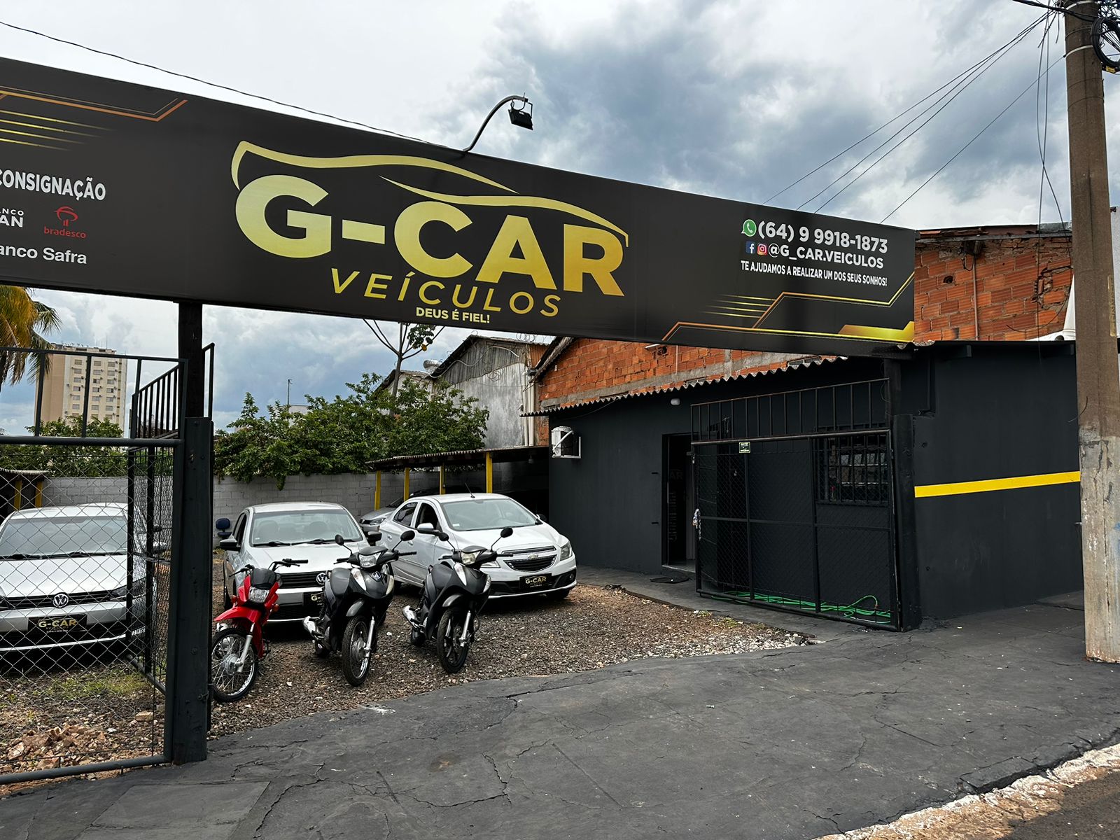 Logotipo da Gcar Veículos em Rio Verde - GO