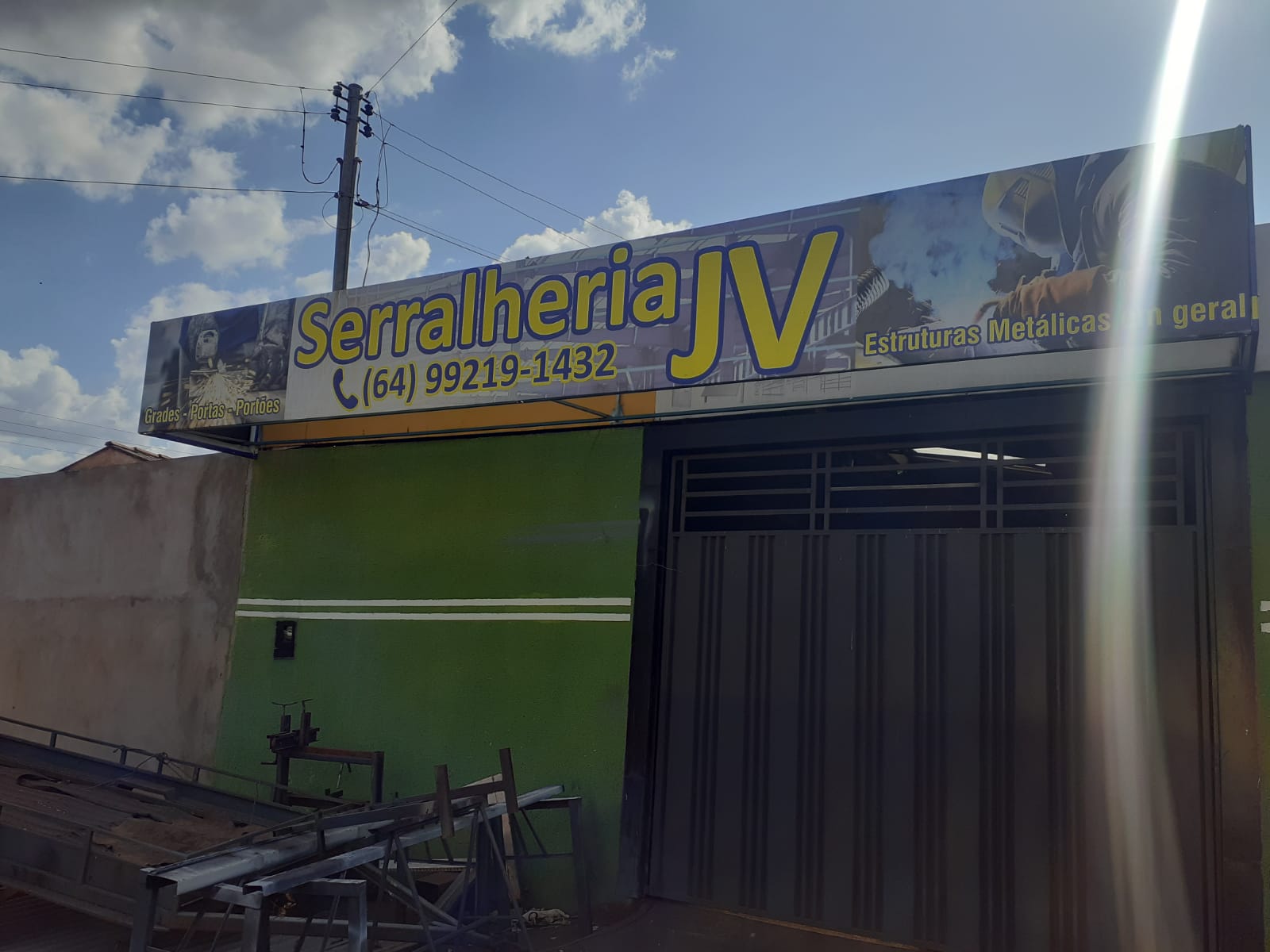 Logotipo da JV SERRALHERIA em Rio Verde - GO