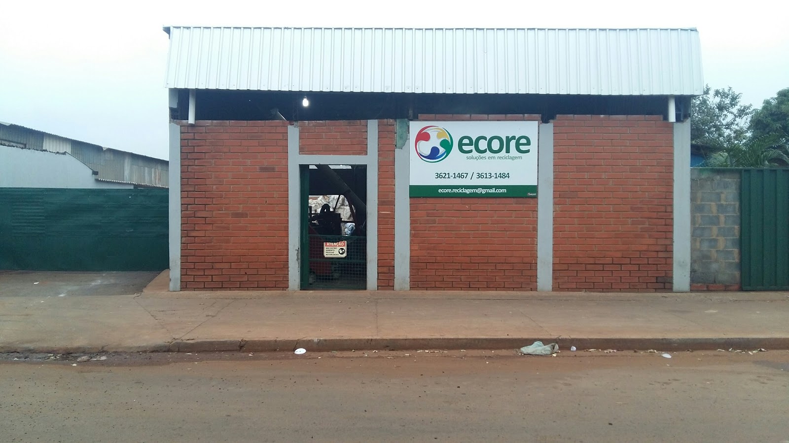 Logotipo da Ecore Reciclagem em Rio Verde - GO