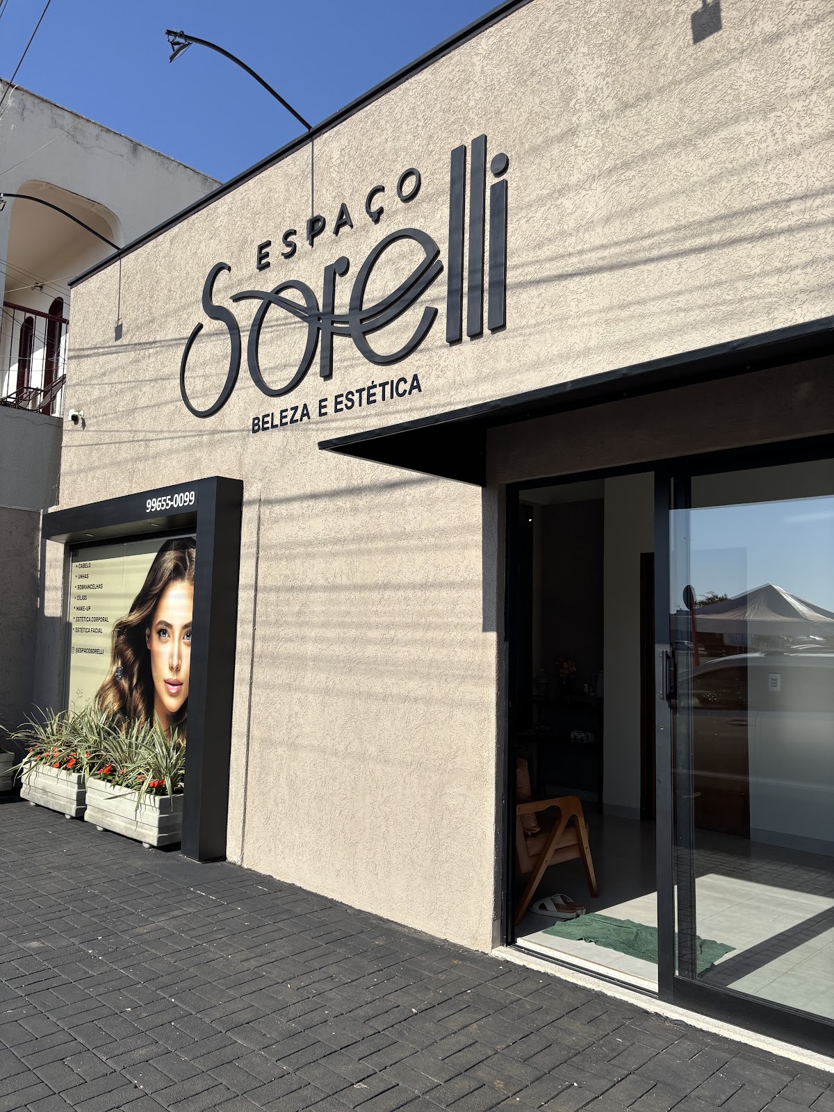 Logotipo da Espaço Sorelli - Beleza e Estética em Rio Verde - GO