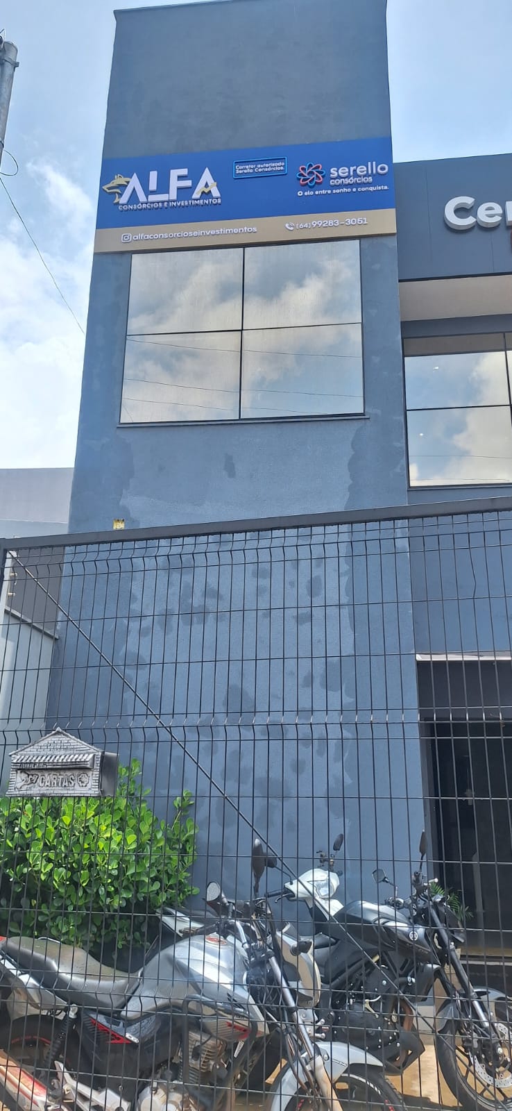 Logotipo da Alfa consórcio e investimentos em Rio Verde - GO