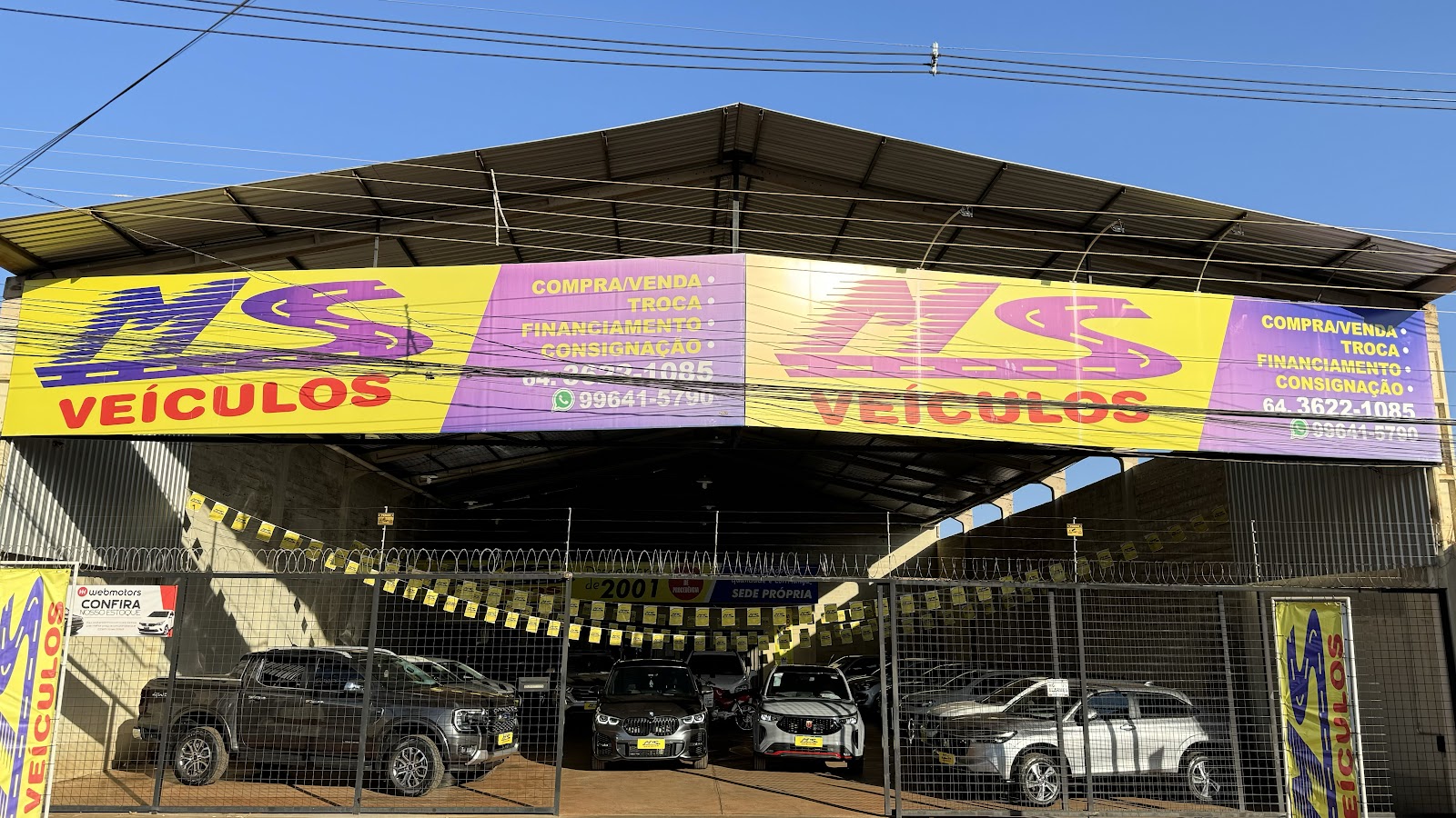 Logotipo da MS Veículos em Rio Verde - GO