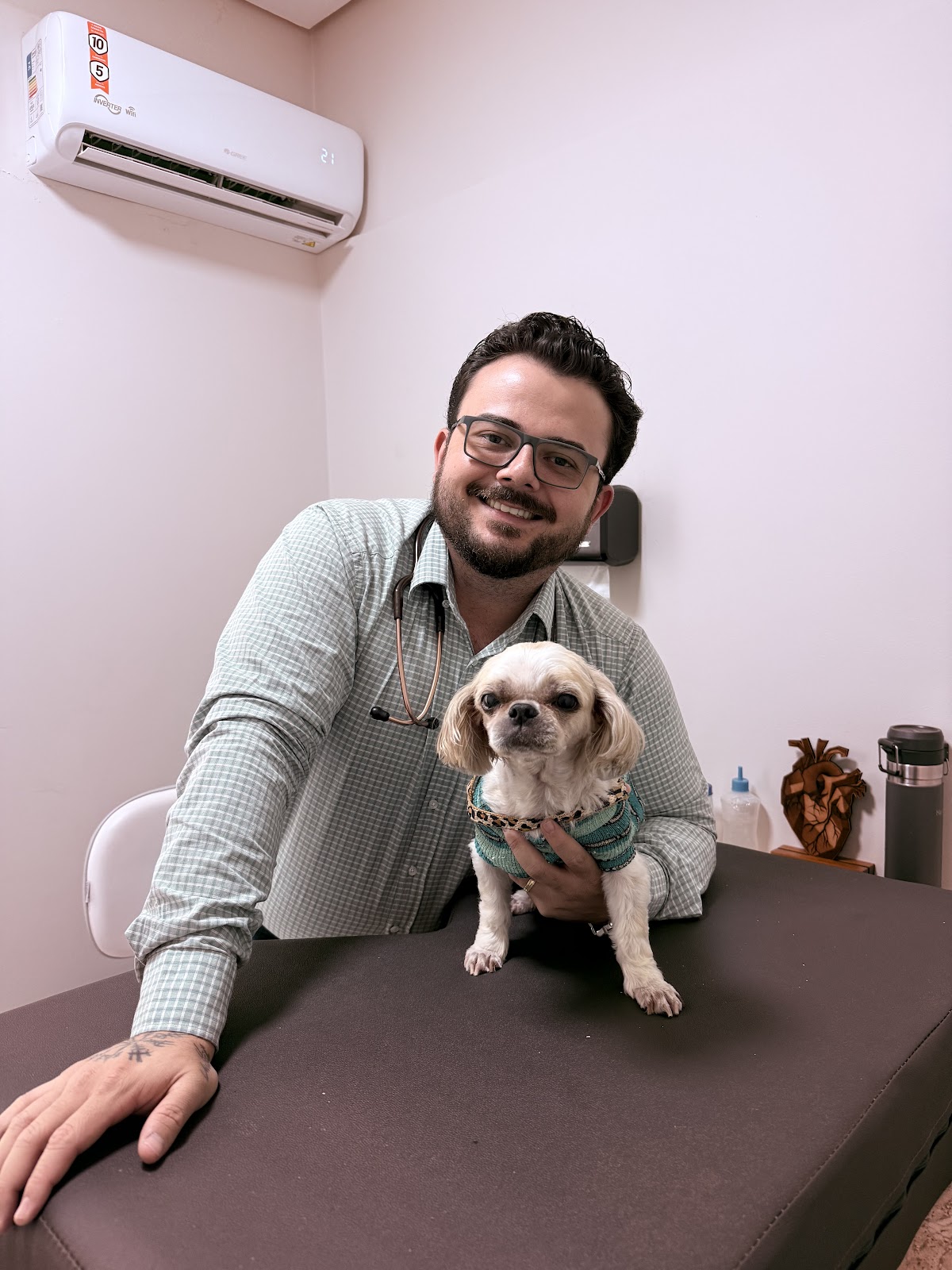Logotipo da Dr. Cássio Couto Cintra Cardiologia e Imaginologia Veterinária em Rio Verde - GO