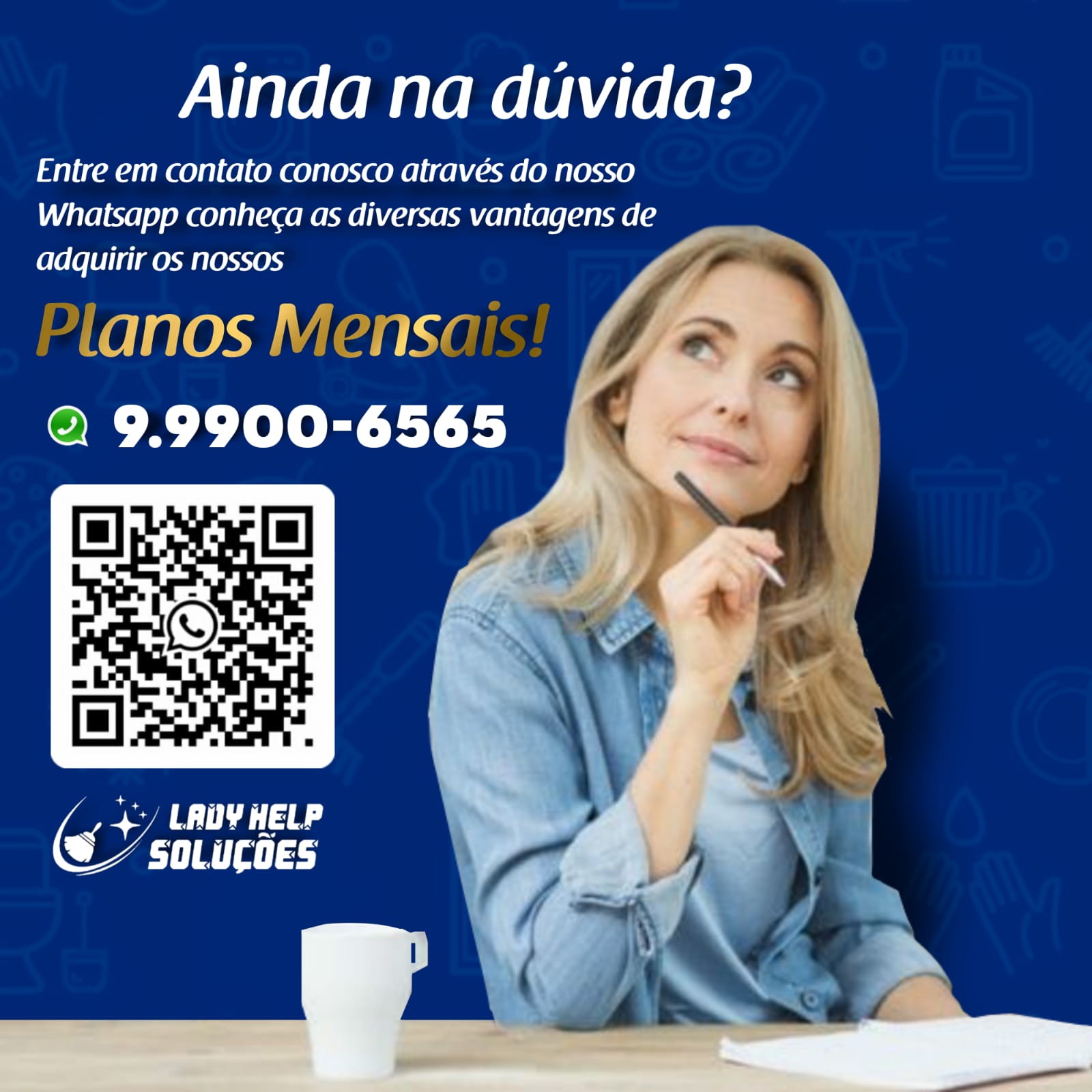 Logotipo da Lady Help Soluções em Serviços Ltda em Rio Verde - GO