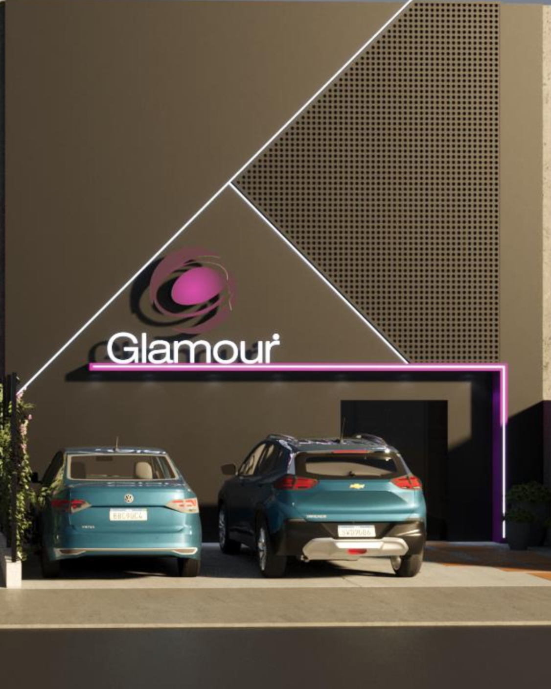 Logotipo da Glamour Cerimoniais em Rio Verde - GO