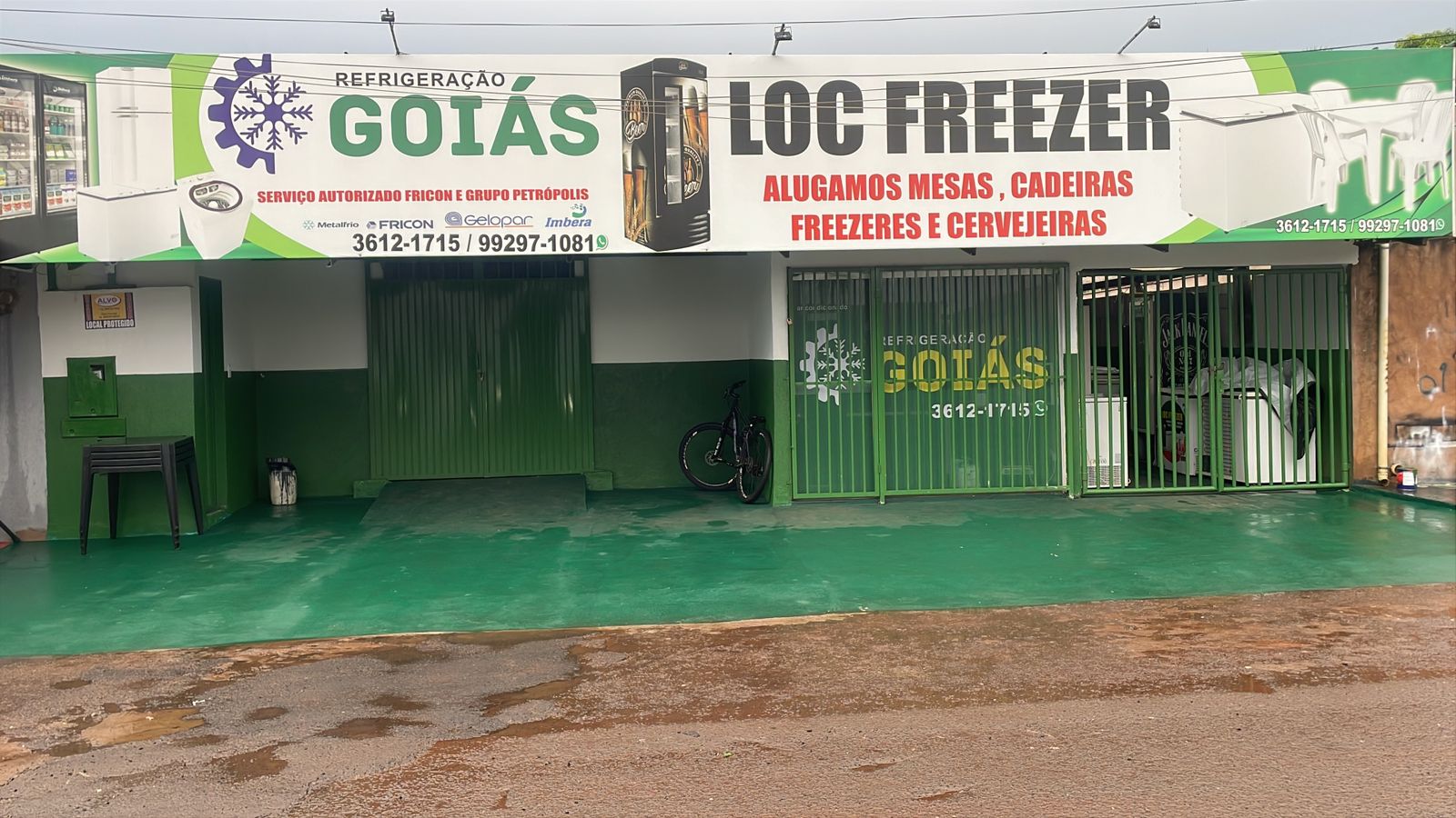 Logotipo da Refrigeração Goiás em Rio Verde - GO