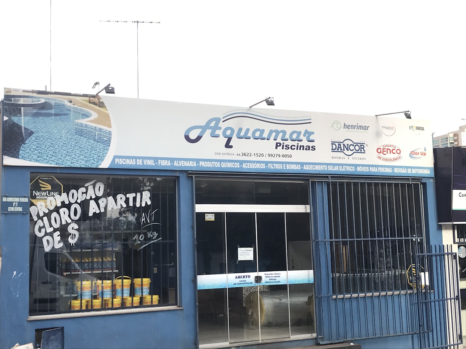Logotipo da Aquamar Piscinas em Rio Verde - GO