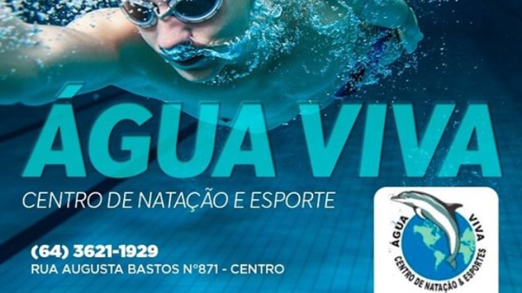 Logotipo da Academia Água Viva em Rio Verde - GO