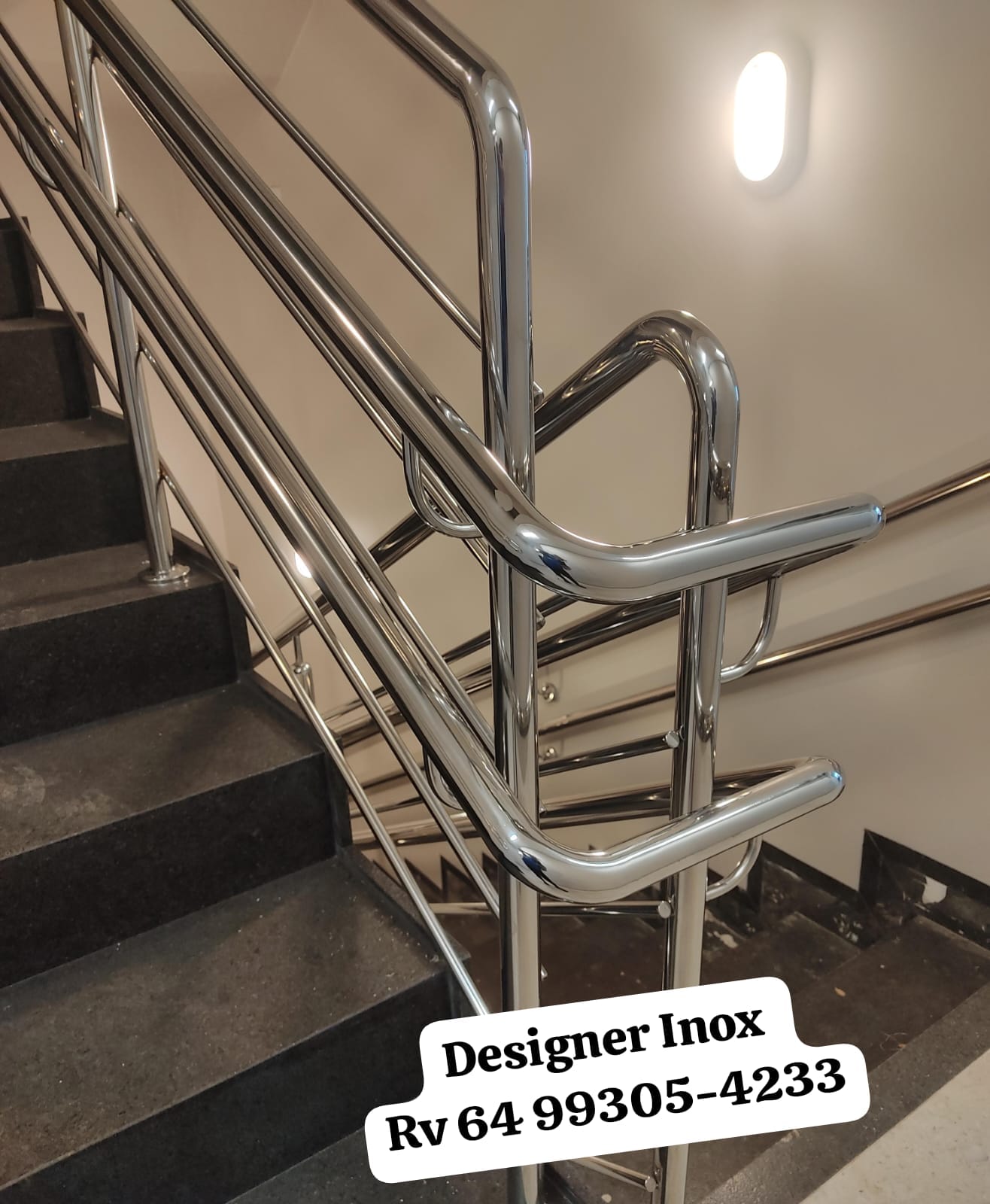 Logotipo da Inox Designer & Metalúrgica RV em Rio Verde - GO