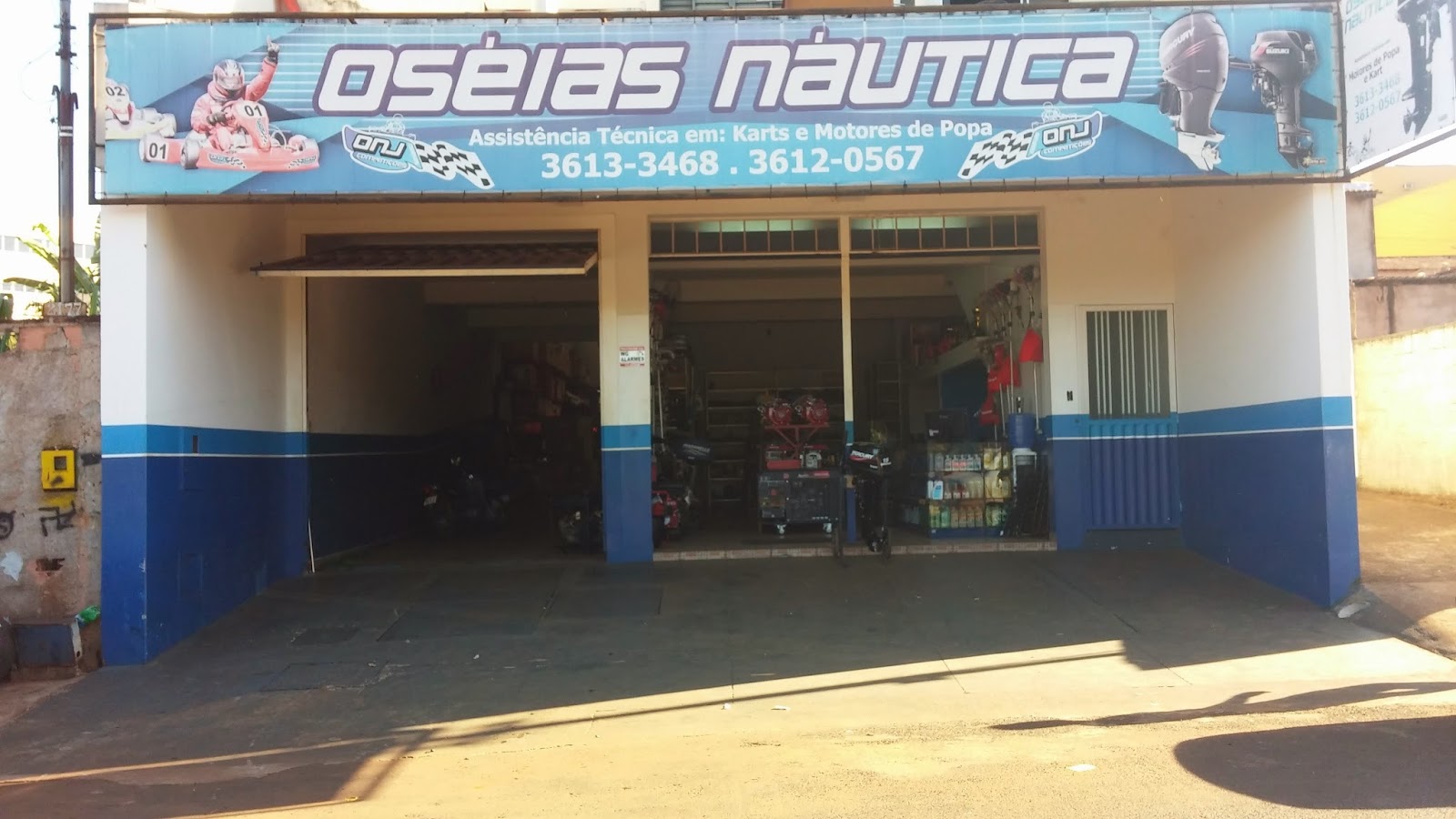 Logotipo da Oseias Nautica em Rio Verde - GO
